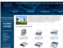 Tablet Screenshot of gandg.de